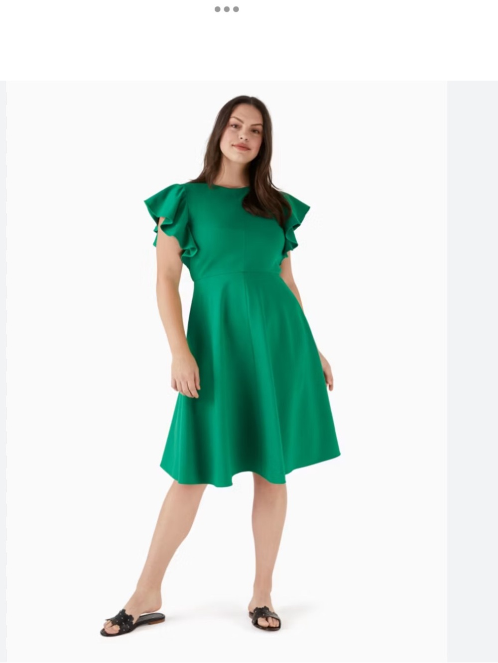 Kate Spade ponte flutter sleeve dress size 8